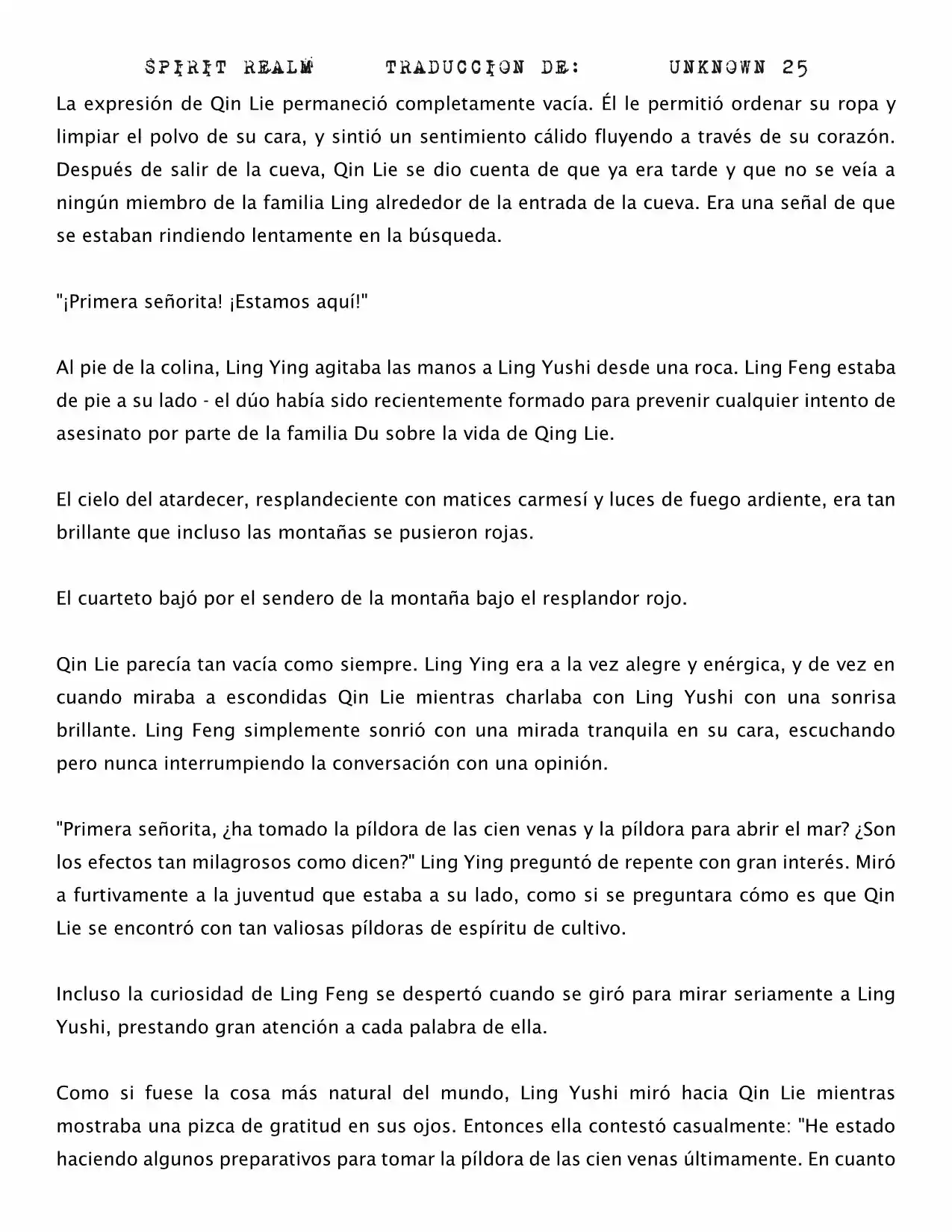 Spirit Realm (Novela) - Capítulo 20 - Página 2 - LectorTMOo
