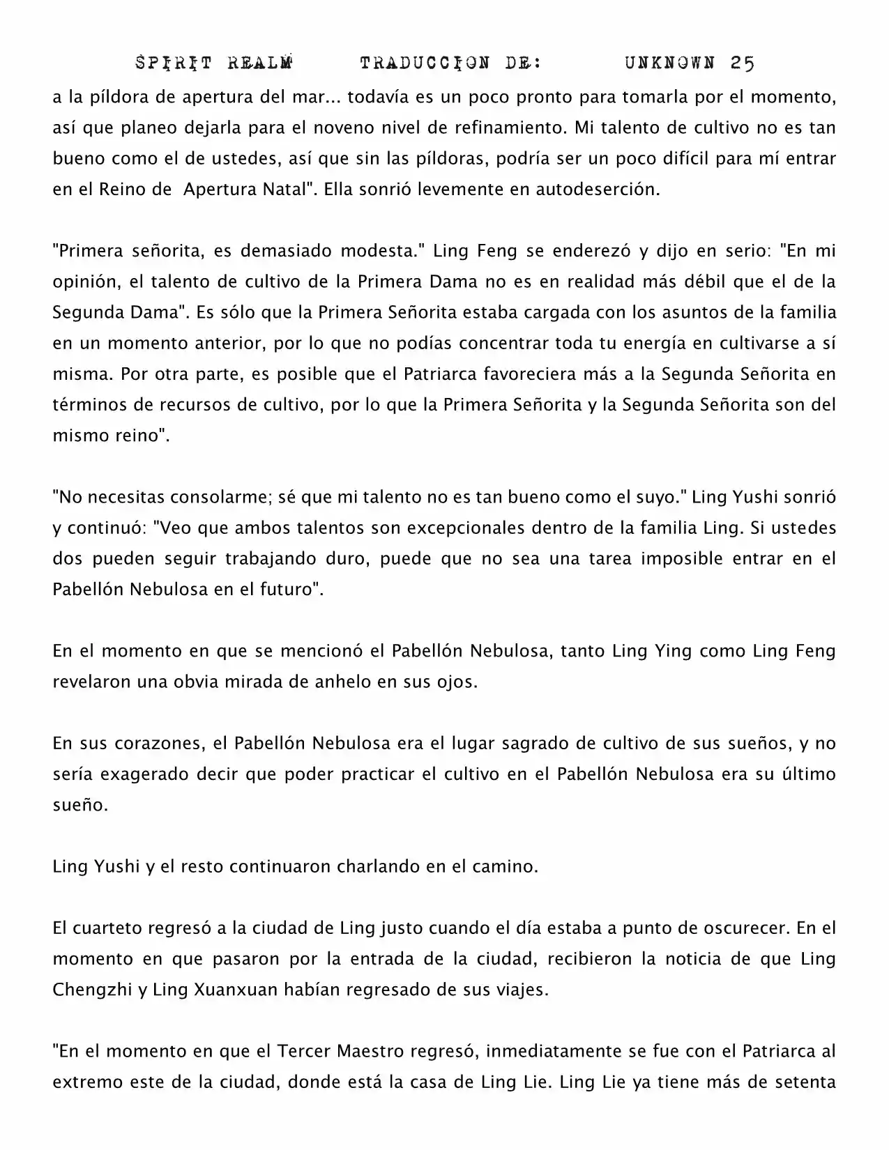 Spirit Realm (Novela) - Capítulo 20 - Página 3 - LectorTMOo