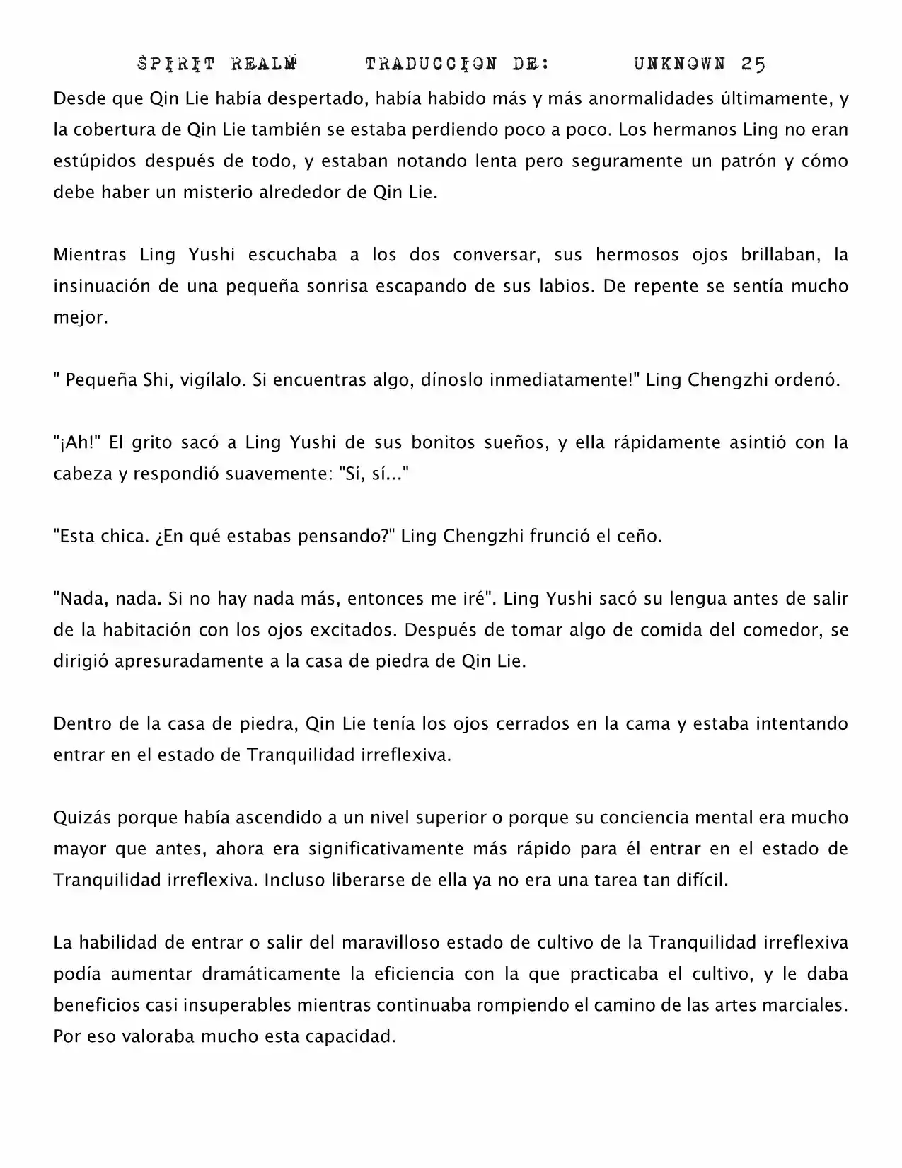 Spirit Realm (Novela) - Capítulo 20 - Página 7 - LectorTMOo