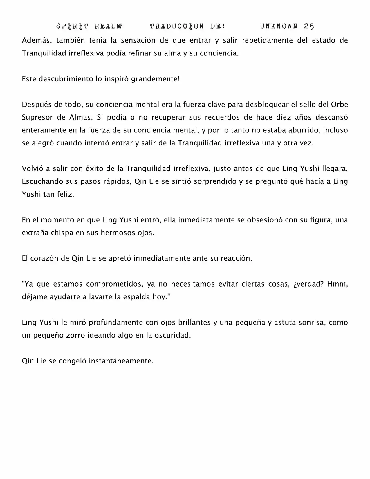 Spirit Realm (Novela) - Capítulo 20 - Página 8 - LectorTMOo