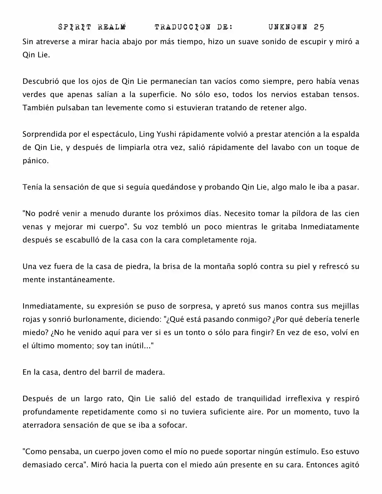 Spirit Realm (Novela) - Capítulo 21 - Página 5 - LectorTMOo