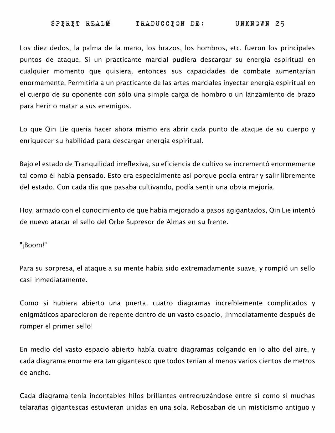 Spirit Realm (Novela) - Capítulo 21 - Página 7 - LectorTMOo