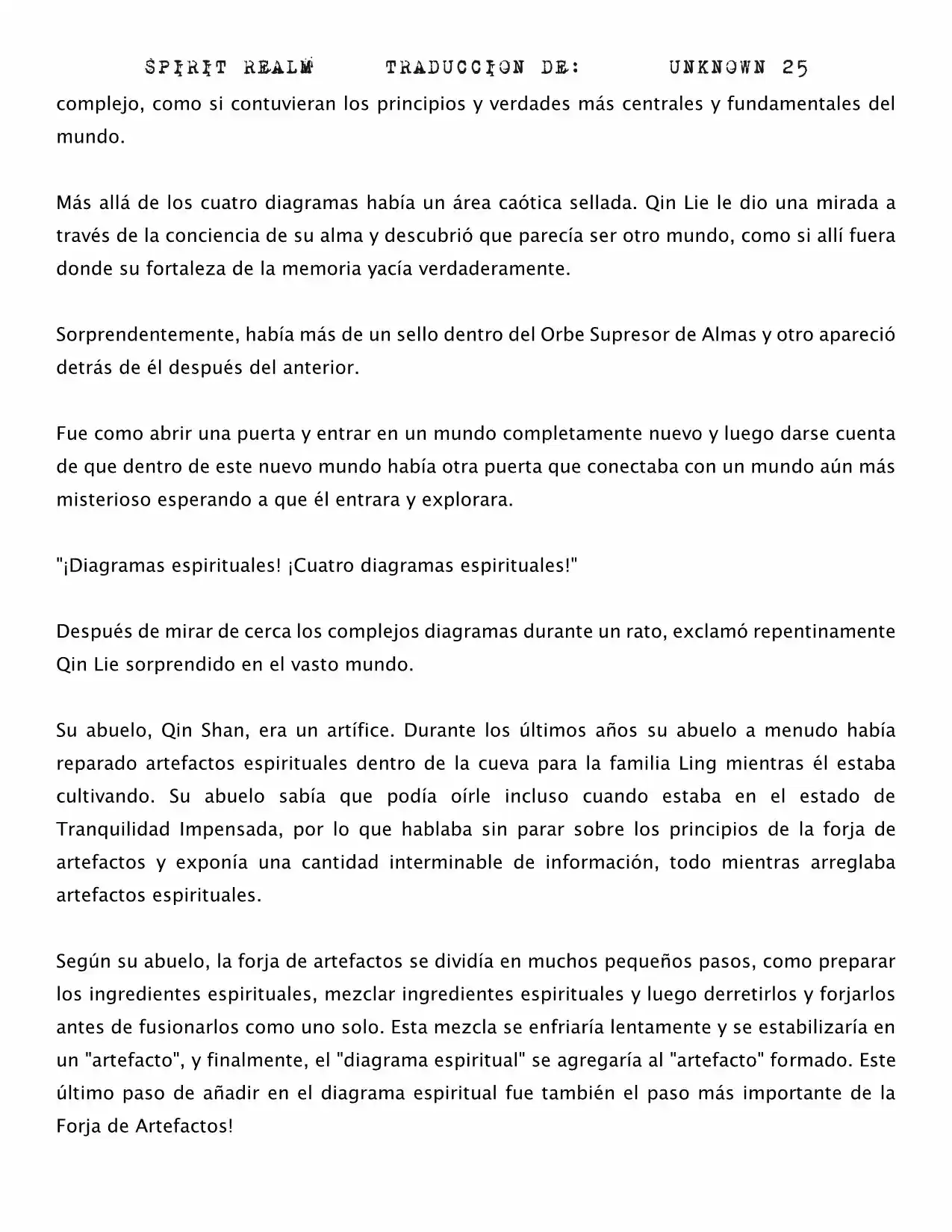 Spirit Realm (Novela) - Capítulo 21 - Página 8 - LectorTMOo