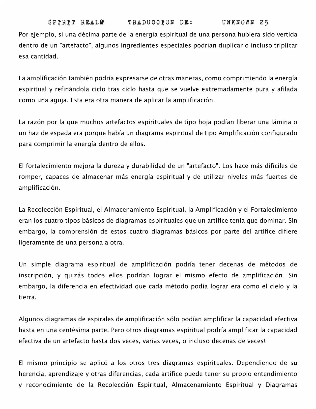 Spirit Realm (Novela) - Capítulo 22 - Página 4 - LectorTMOo