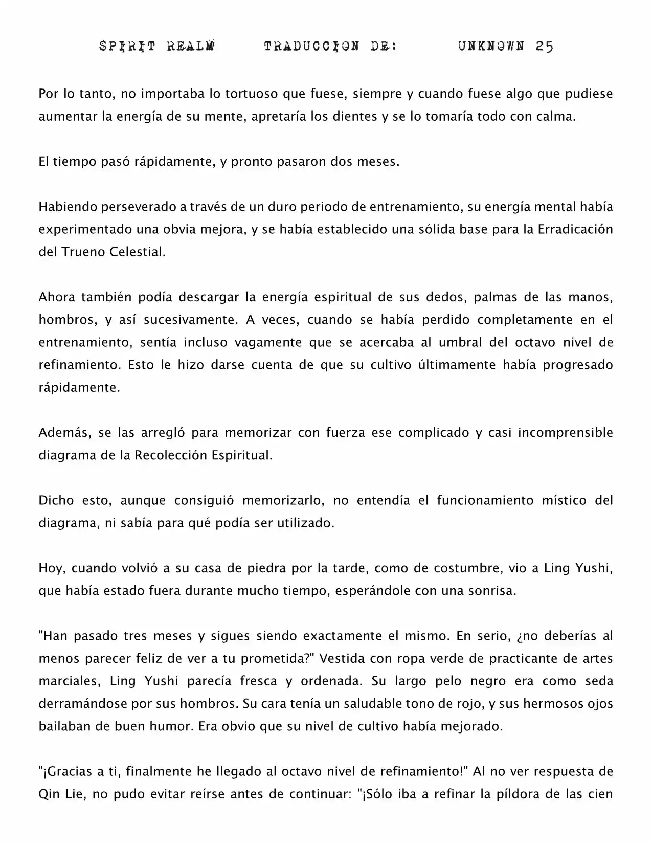Spirit Realm (Novela) - Capítulo 22 - Página 7 - LectorTMOo