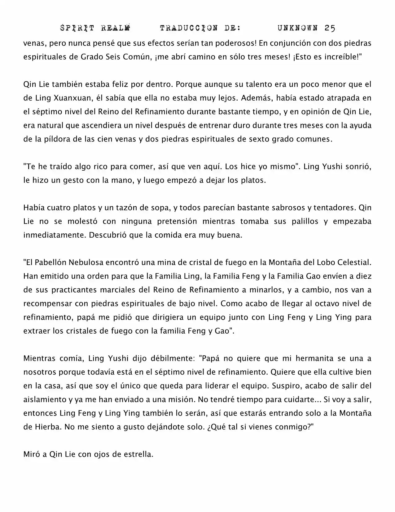 Spirit Realm (Novela) - Capítulo 22 - Página 8 - LectorTMOo
