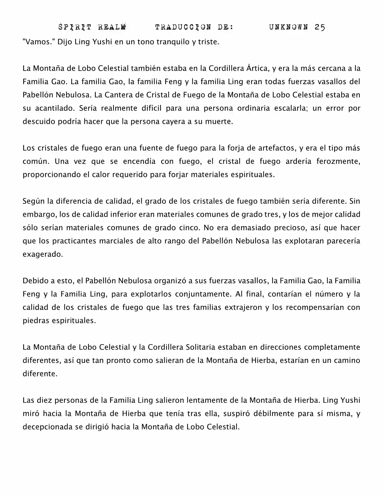 Spirit Realm (Novela) - Capítulo 23 - Página 5 - LectorTMOo