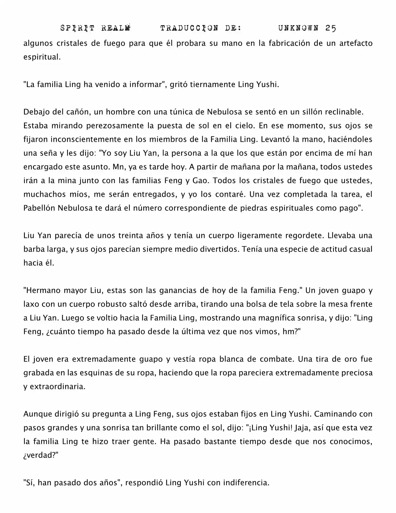 Spirit Realm (Novela) - Capítulo 24 - Página 4 - LectorTMOo