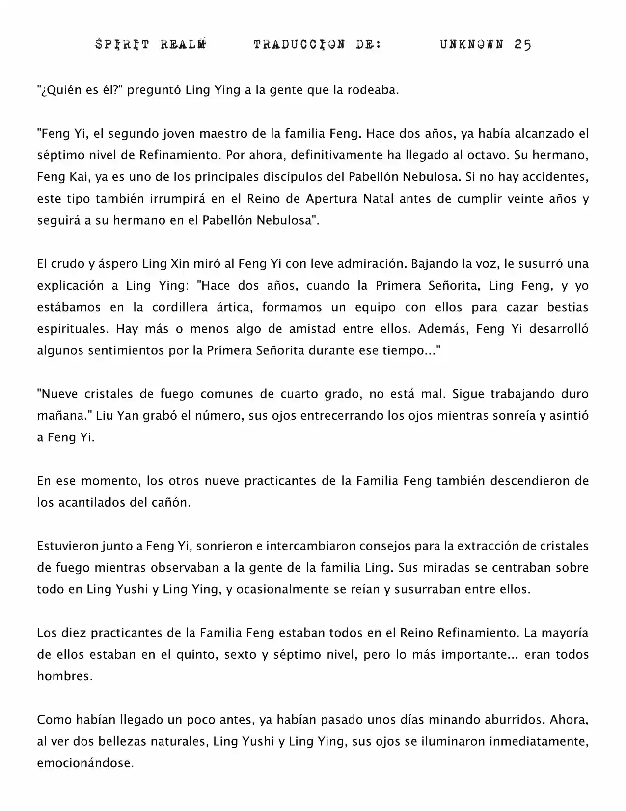 Spirit Realm (Novela) - Capítulo 24 - Página 5 - LectorTMOo
