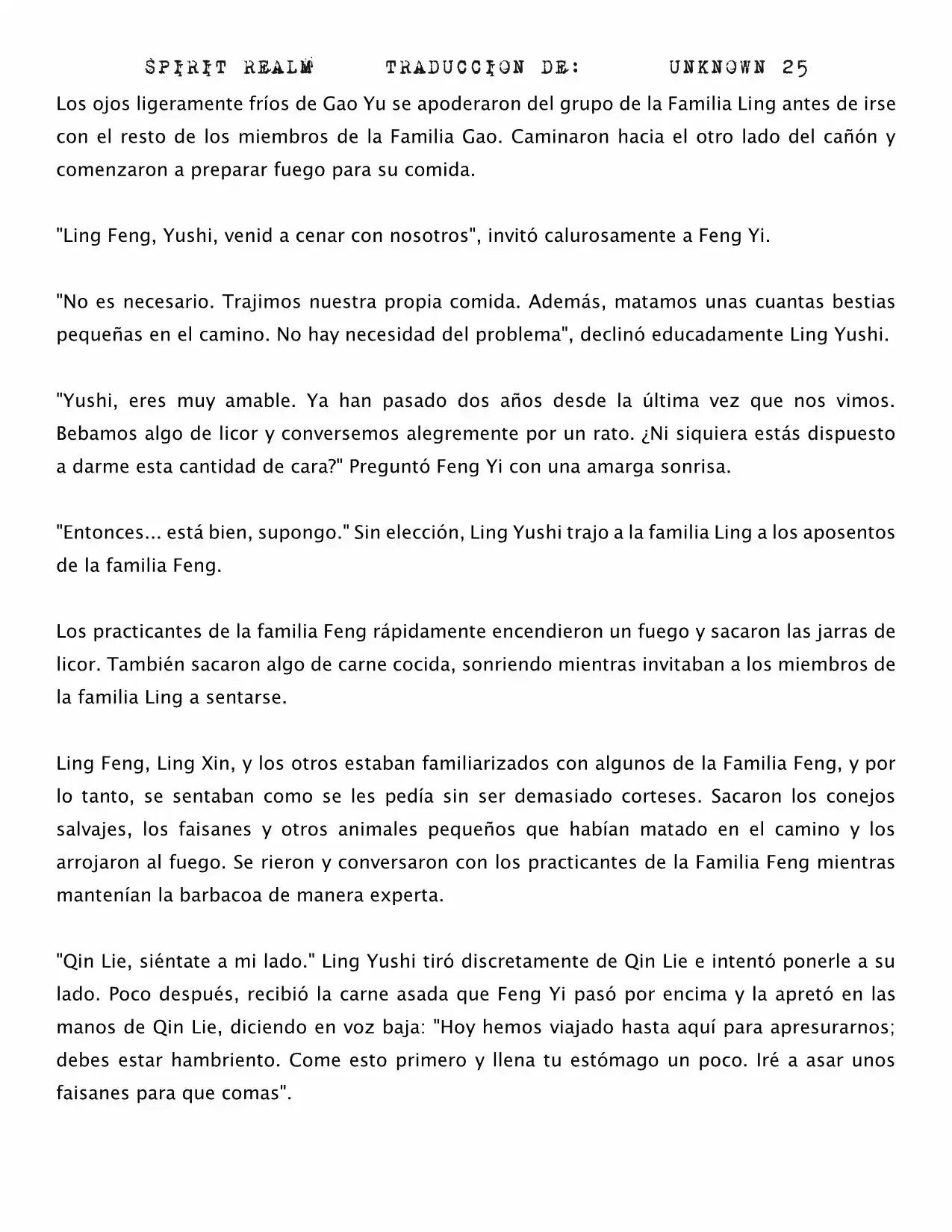 Spirit Realm (Novela) - Capítulo 24 - Página 7 - LectorTMOo