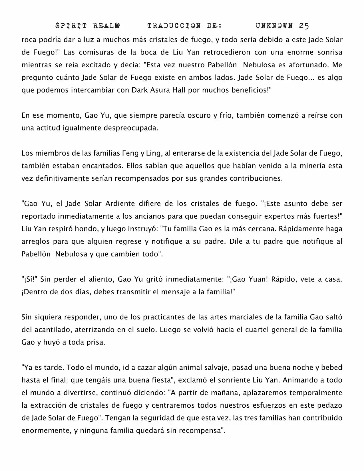 Spirit Realm (Novela) - Capítulo 25 - Página 4 - LectorTMOo