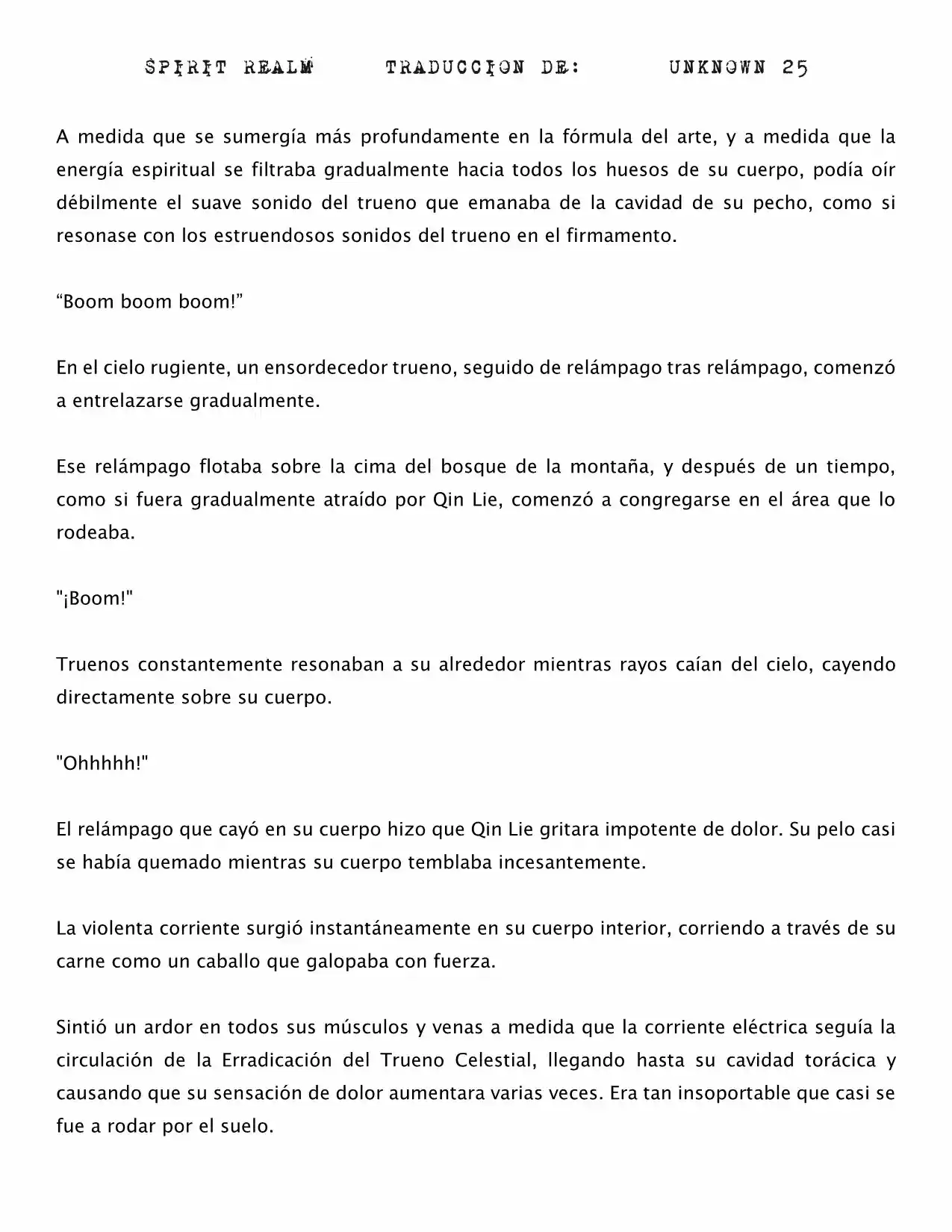 Spirit Realm (Novela) - Capítulo 25 - Página 6 - LectorTMOo