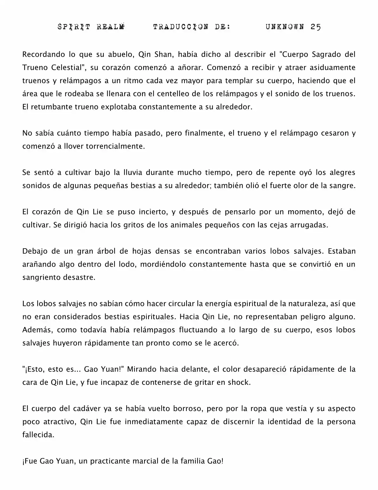 Spirit Realm (Novela) - Capítulo 25 - Página 8 - LectorTMOo
