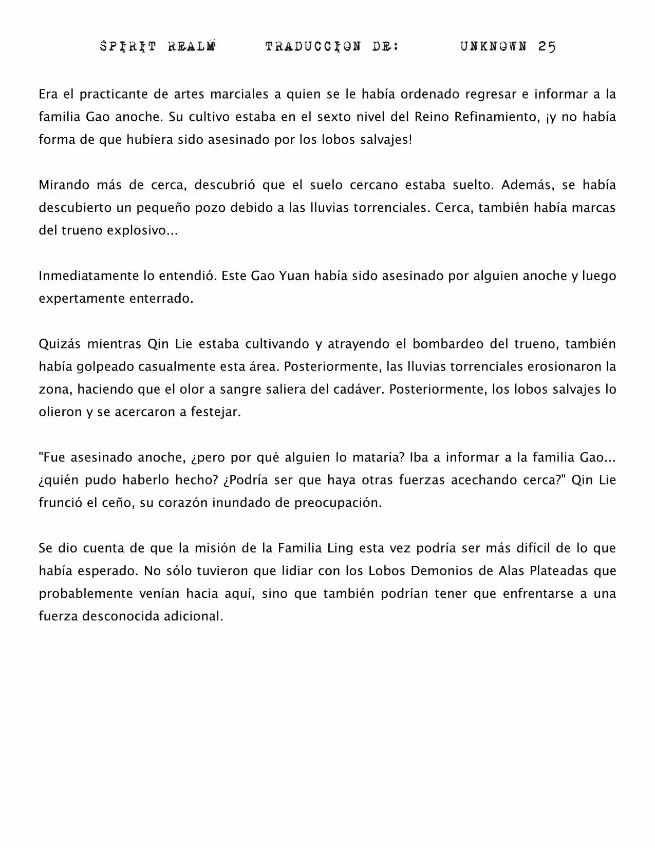 Spirit Realm (Novela) - Capítulo 25 - Página 9 - LectorTMOo