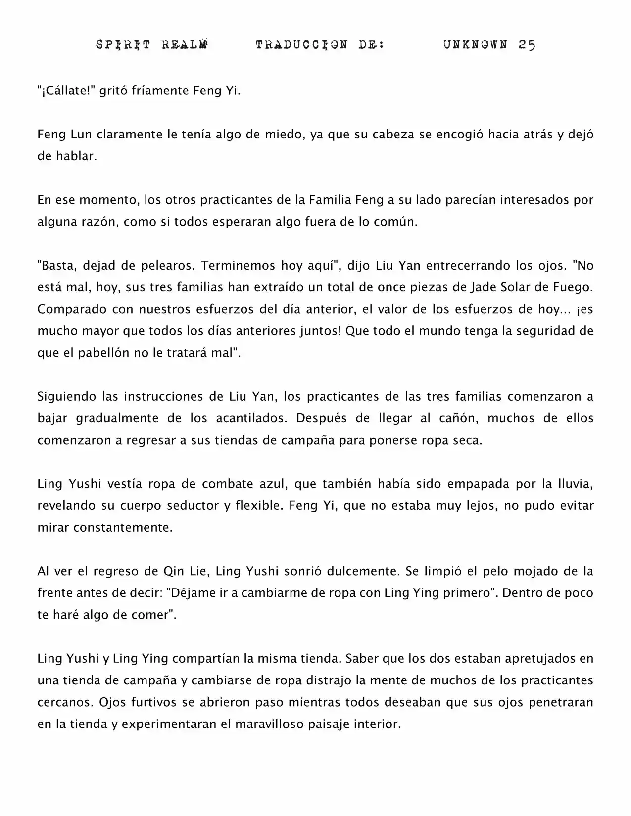 Spirit Realm (Novela) - Capítulo 26 - Página 3 - LectorTMOo