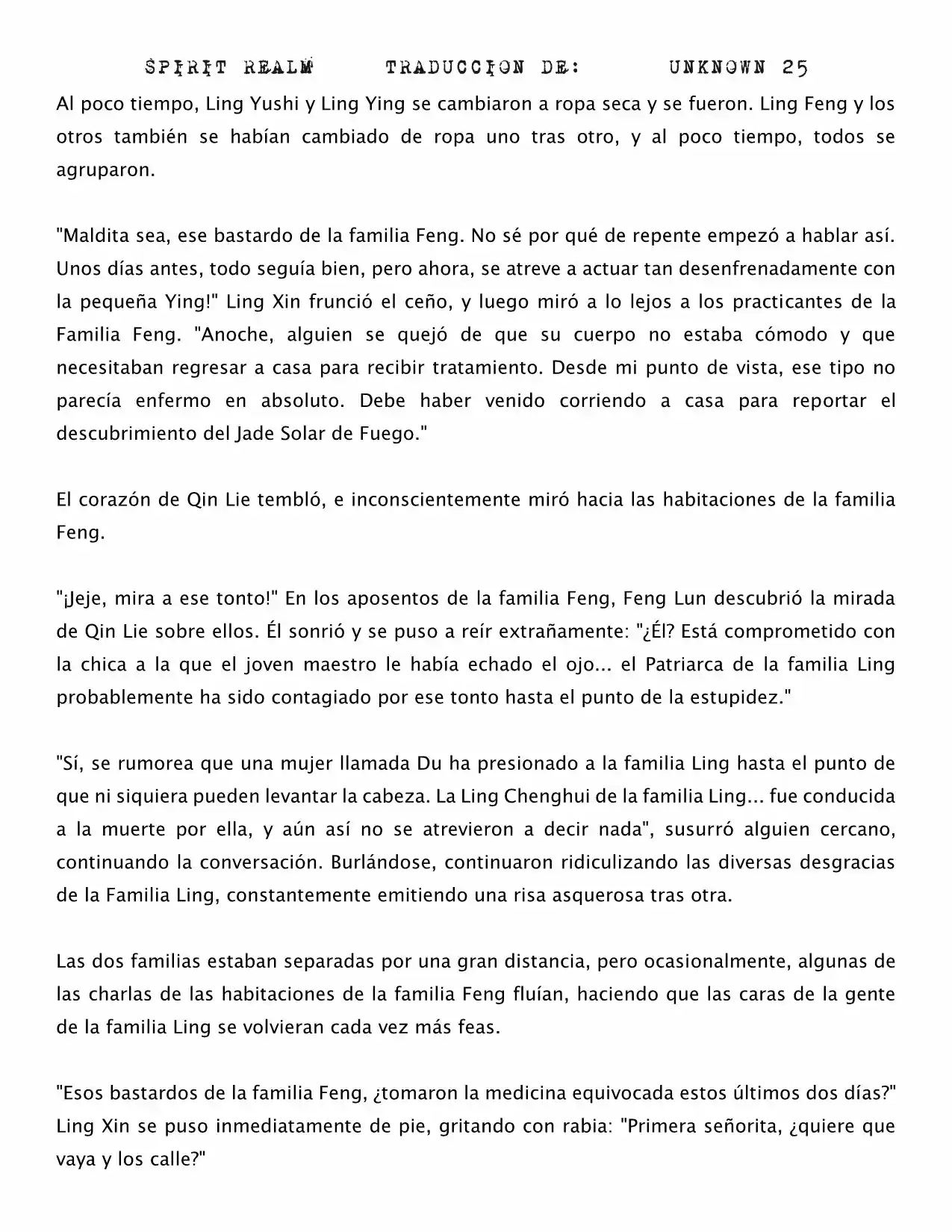 Spirit Realm (Novela) - Capítulo 26 - Página 4 - LectorTMOo