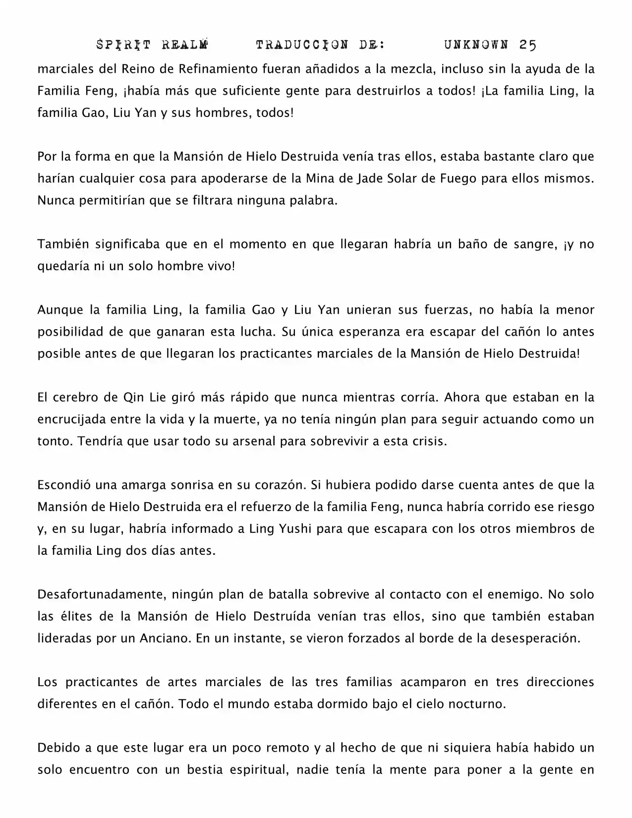 Spirit Realm (Novela) - Capítulo 27 - Página 2 - LectorTMOo