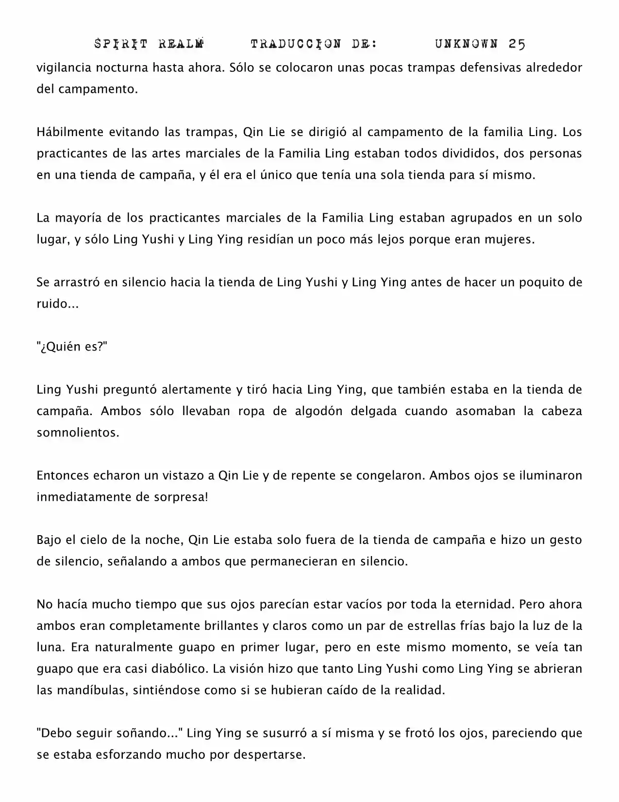 Spirit Realm (Novela) - Capítulo 27 - Página 3 - LectorTMOo