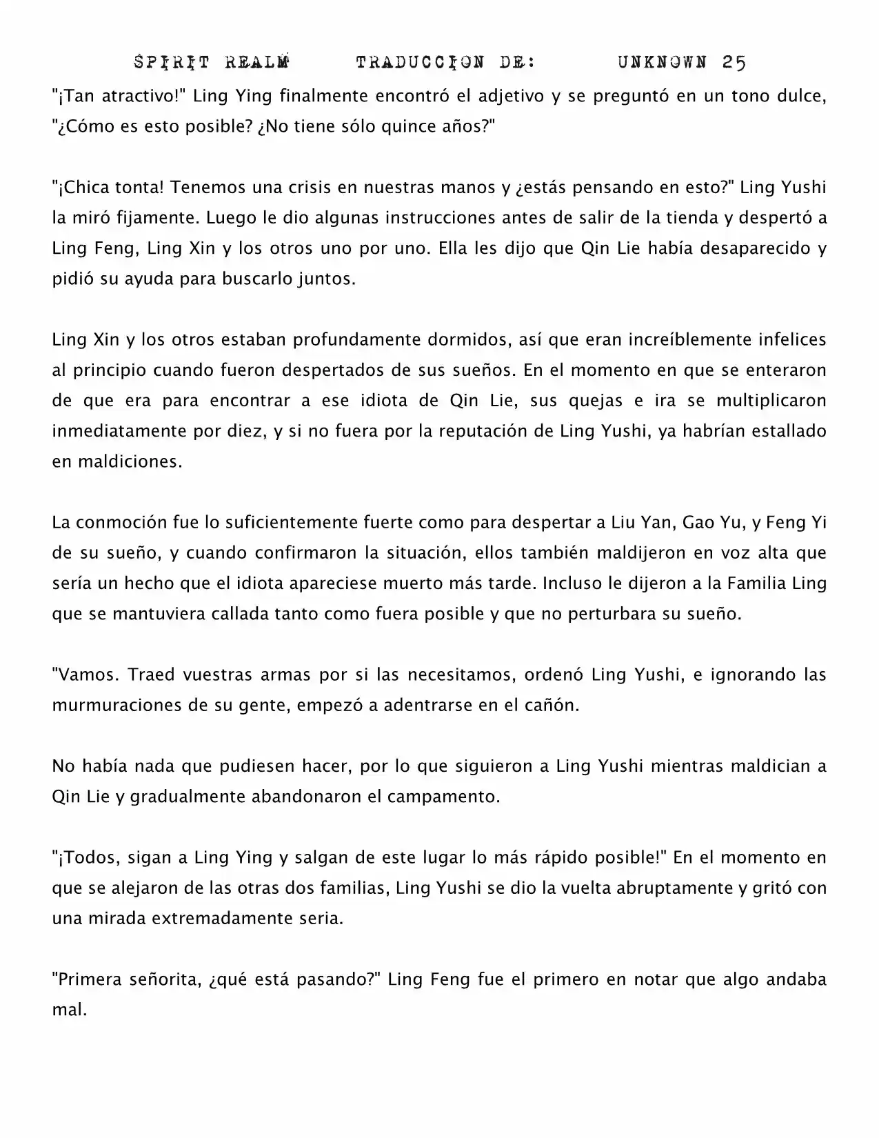 Spirit Realm (Novela) - Capítulo 27 - Página 7 - LectorTMOo