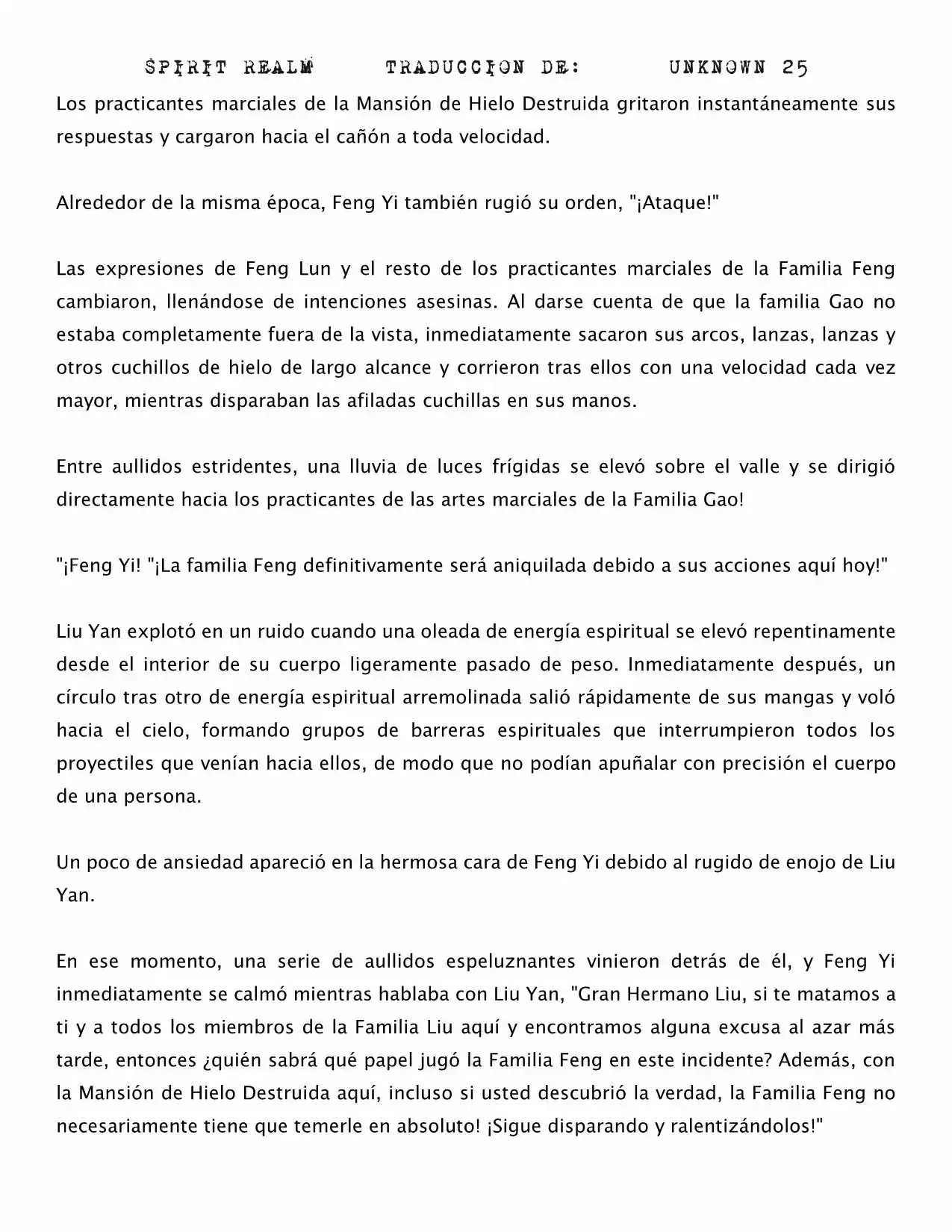 Spirit Realm (Novela) - Capítulo 28 - Página 4 - LectorTMOo