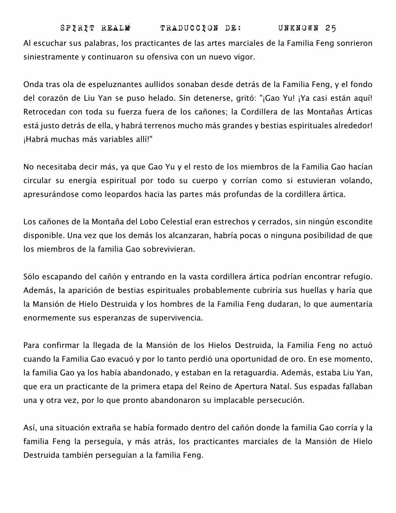 Spirit Realm (Novela) - Capítulo 28 - Página 5 - LectorTMOo