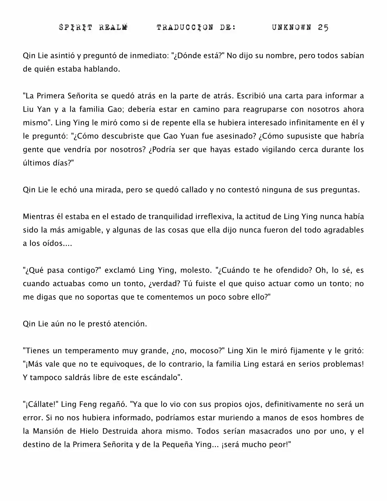 Spirit Realm (Novela) - Capítulo 28 - Página 7 - LectorTMOo