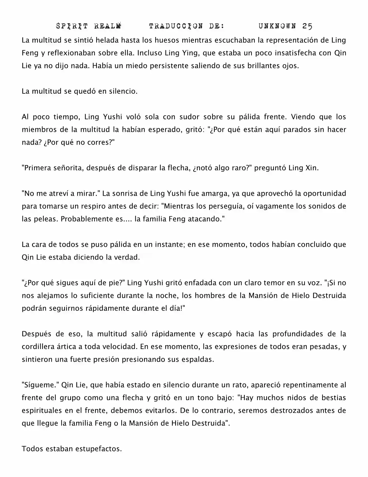 Spirit Realm (Novela) - Capítulo 28 - Página 8 - LectorTMOo