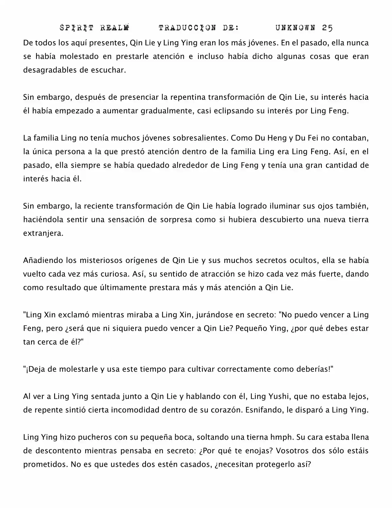 Spirit Realm (Novela) - Capítulo 29 - Página 4 - LectorTMOo