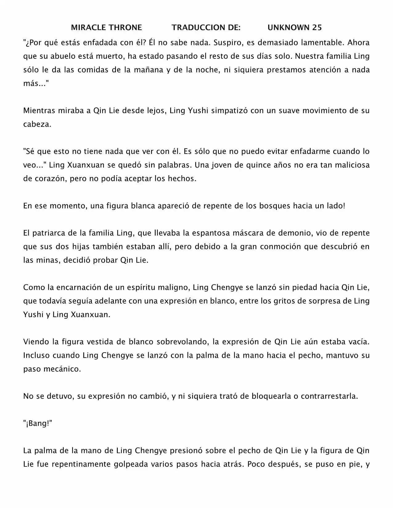 Spirit Realm (Novela) - Capítulo 3 - Página 4 - LectorTMOo