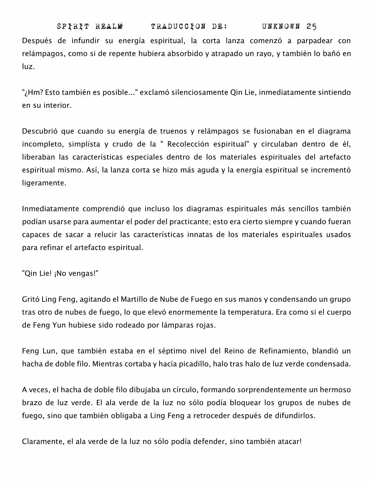Spirit Realm (Novela) - Capítulo 31 - Página 2 - LectorTMOo