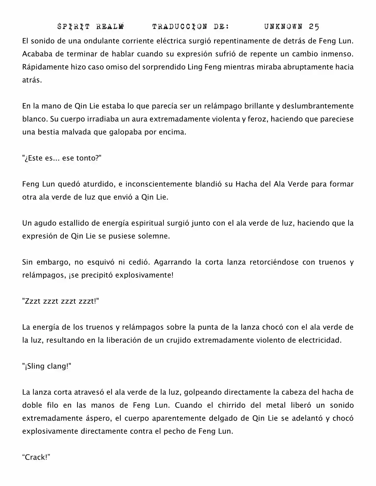 Spirit Realm (Novela) - Capítulo 31 - Página 4 - LectorTMOo