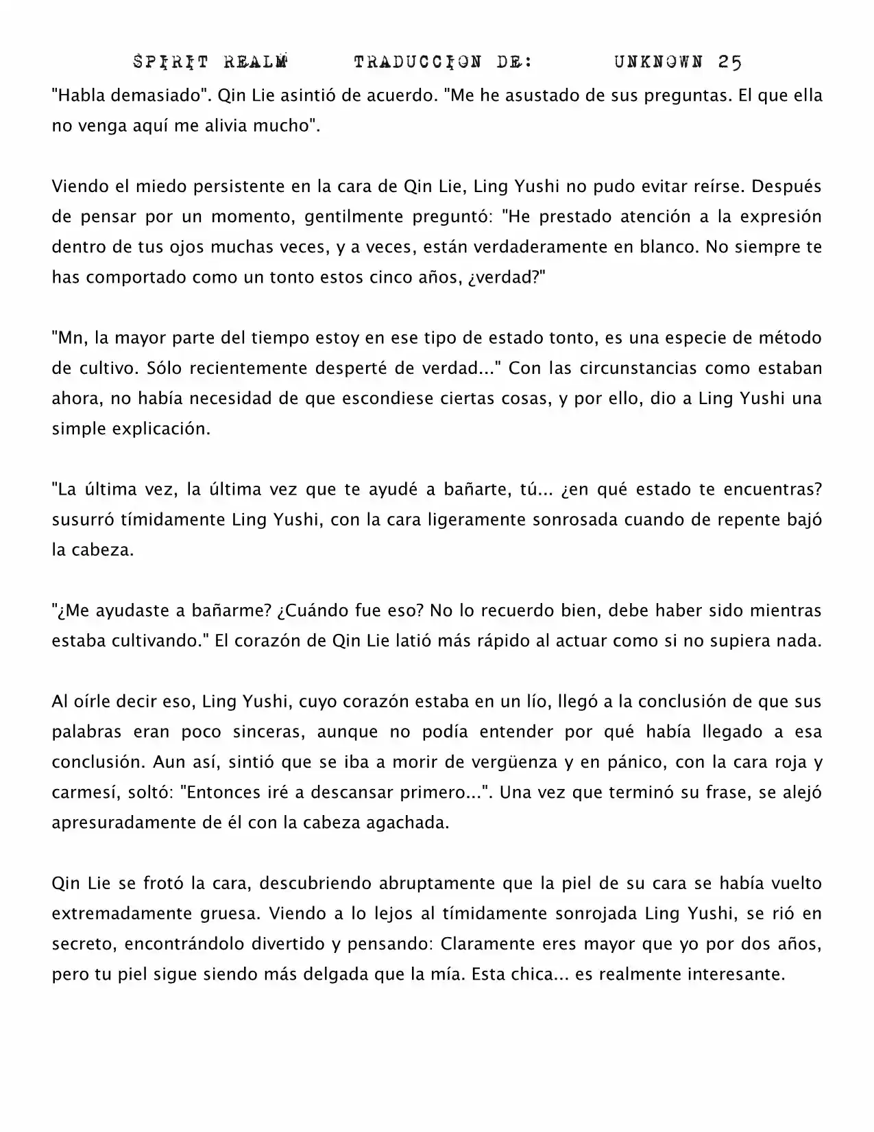 Spirit Realm (Novela) - Capítulo 32 - Página 6 - LectorTMOo