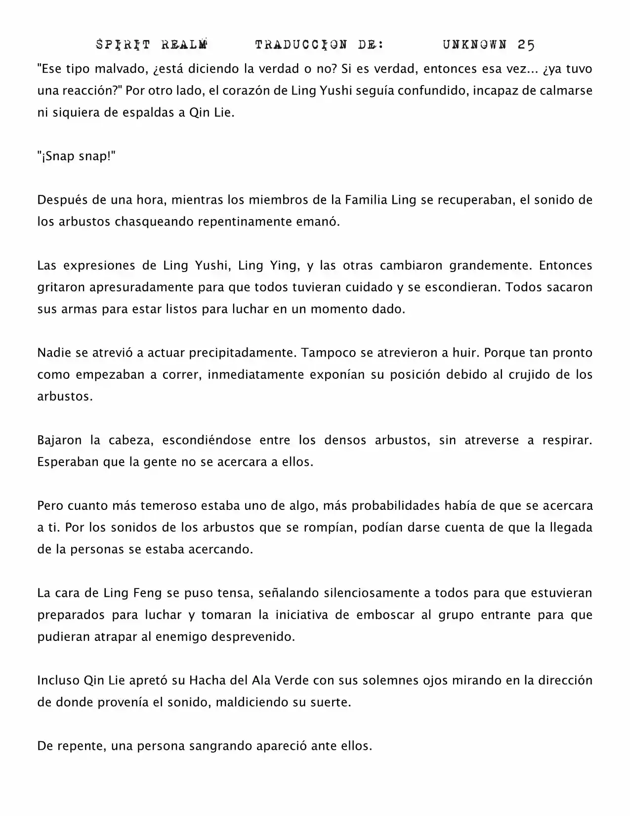 Spirit Realm (Novela) - Capítulo 32 - Página 7 - LectorTMOo