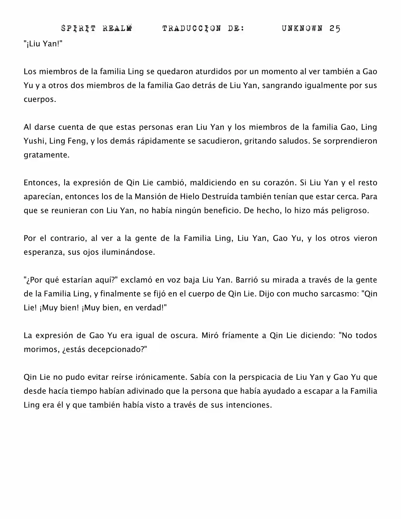 Spirit Realm (Novela) - Capítulo 32 - Página 8 - LectorTMOo