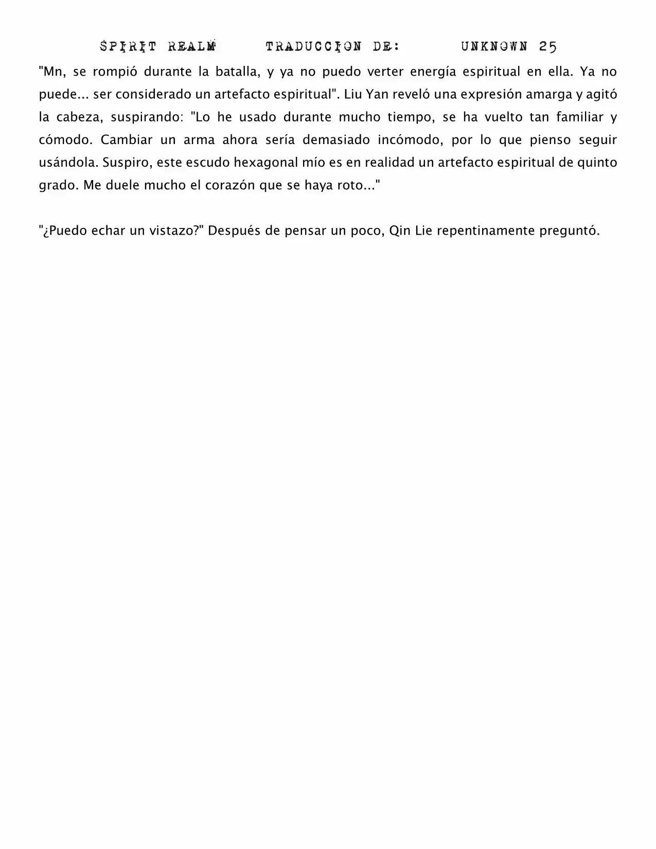 Spirit Realm (Novela) - Capítulo 33 - Página 9 - LectorTMOo