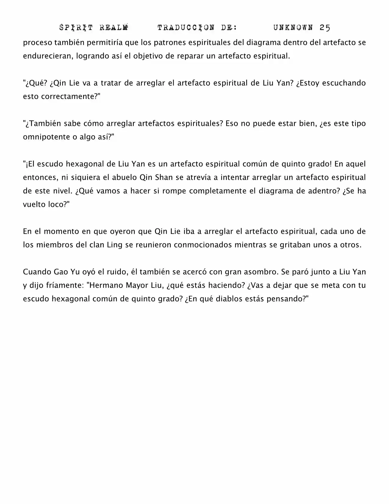 Spirit Realm (Novela) - Capítulo 34 - Página 8 - LectorTMOo