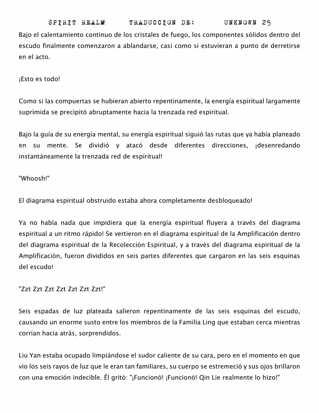 Spirit Realm (Novela) - Capítulo 35 - Página 4 - LectorTMOo