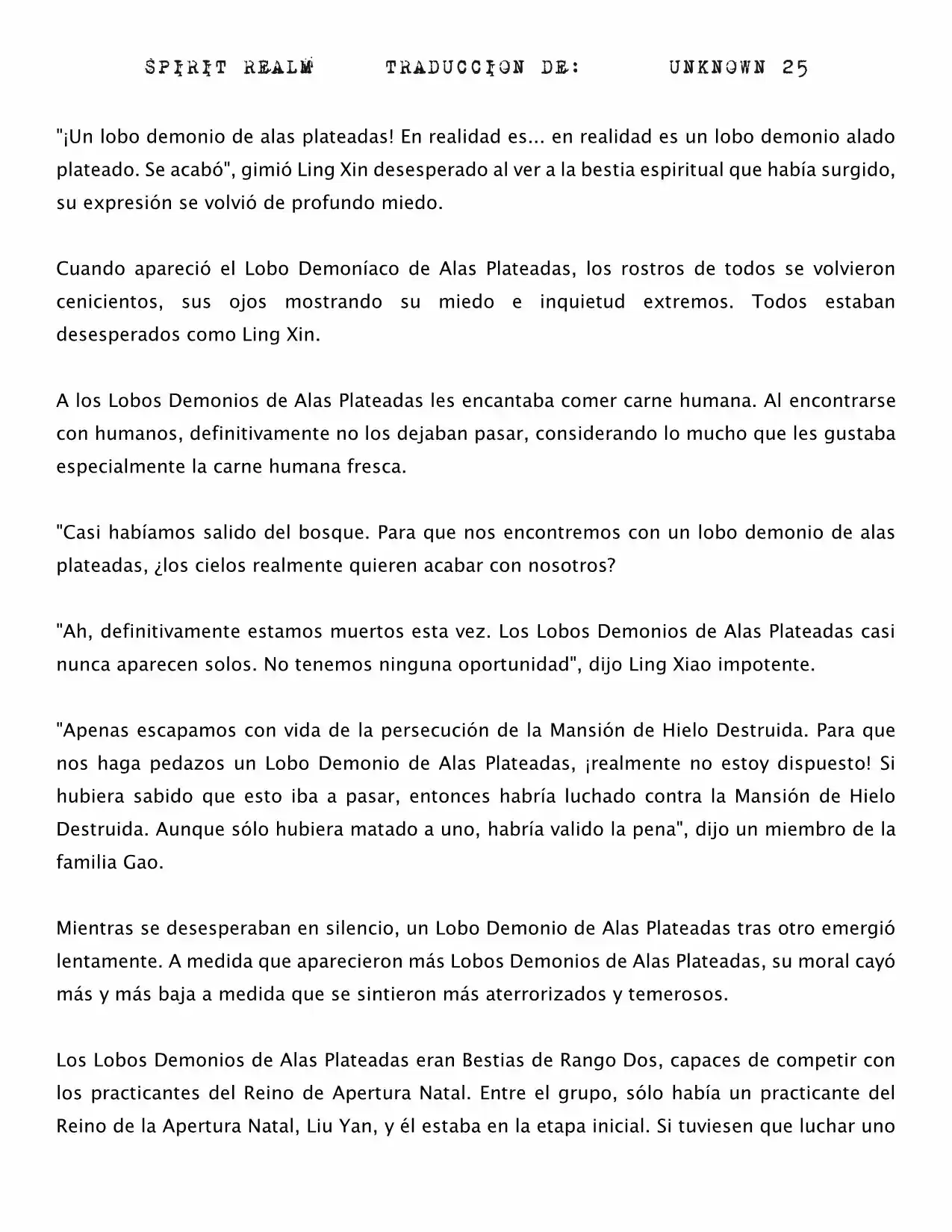 Spirit Realm (Novela) - Capítulo 36 - Página 6 - LectorTMOo