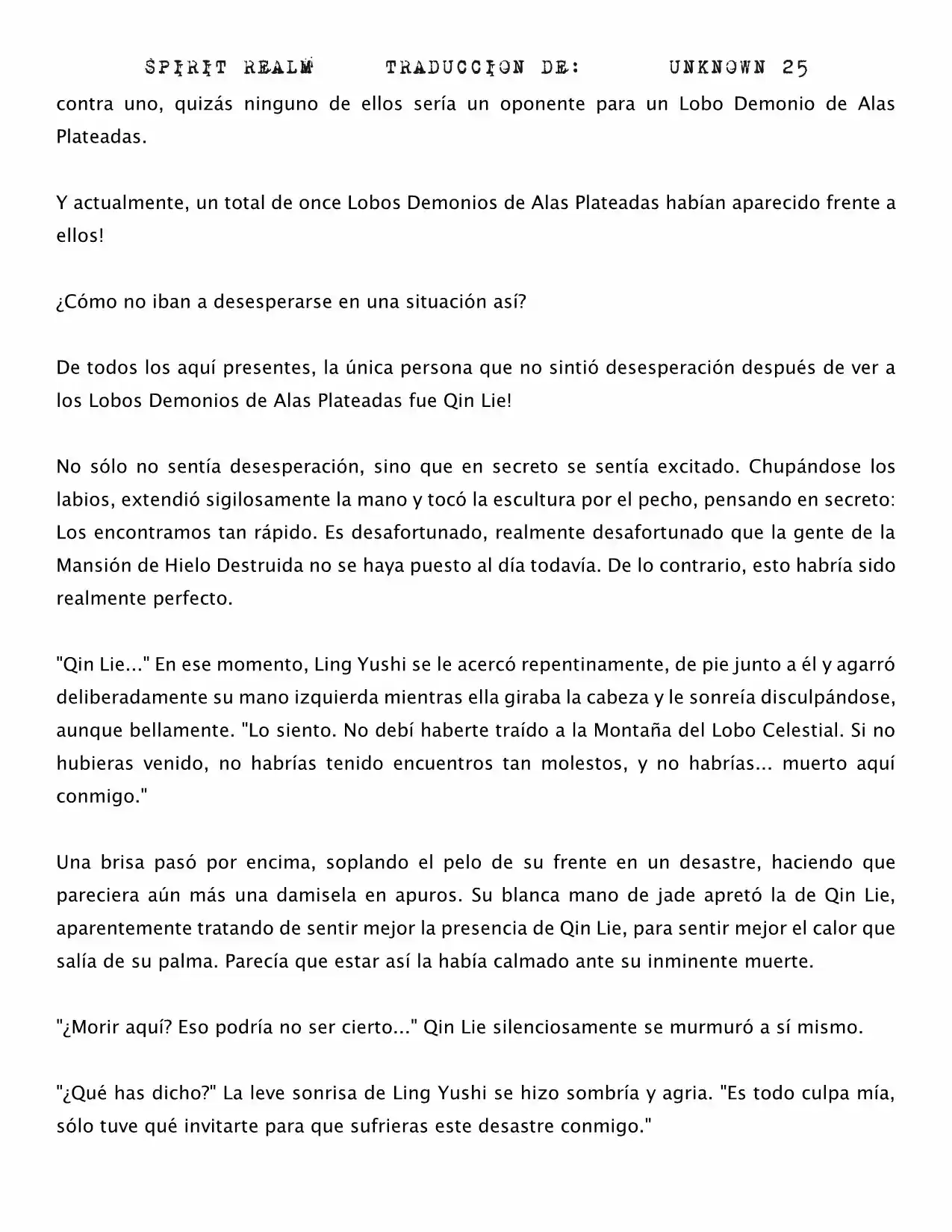 Spirit Realm (Novela) - Capítulo 36 - Página 7 - LectorTMOo