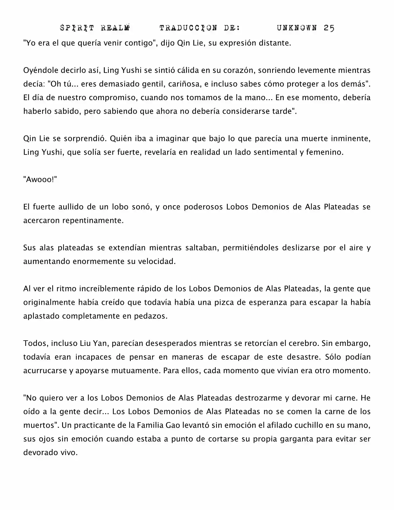 Spirit Realm (Novela) - Capítulo 36 - Página 8 - LectorTMOo