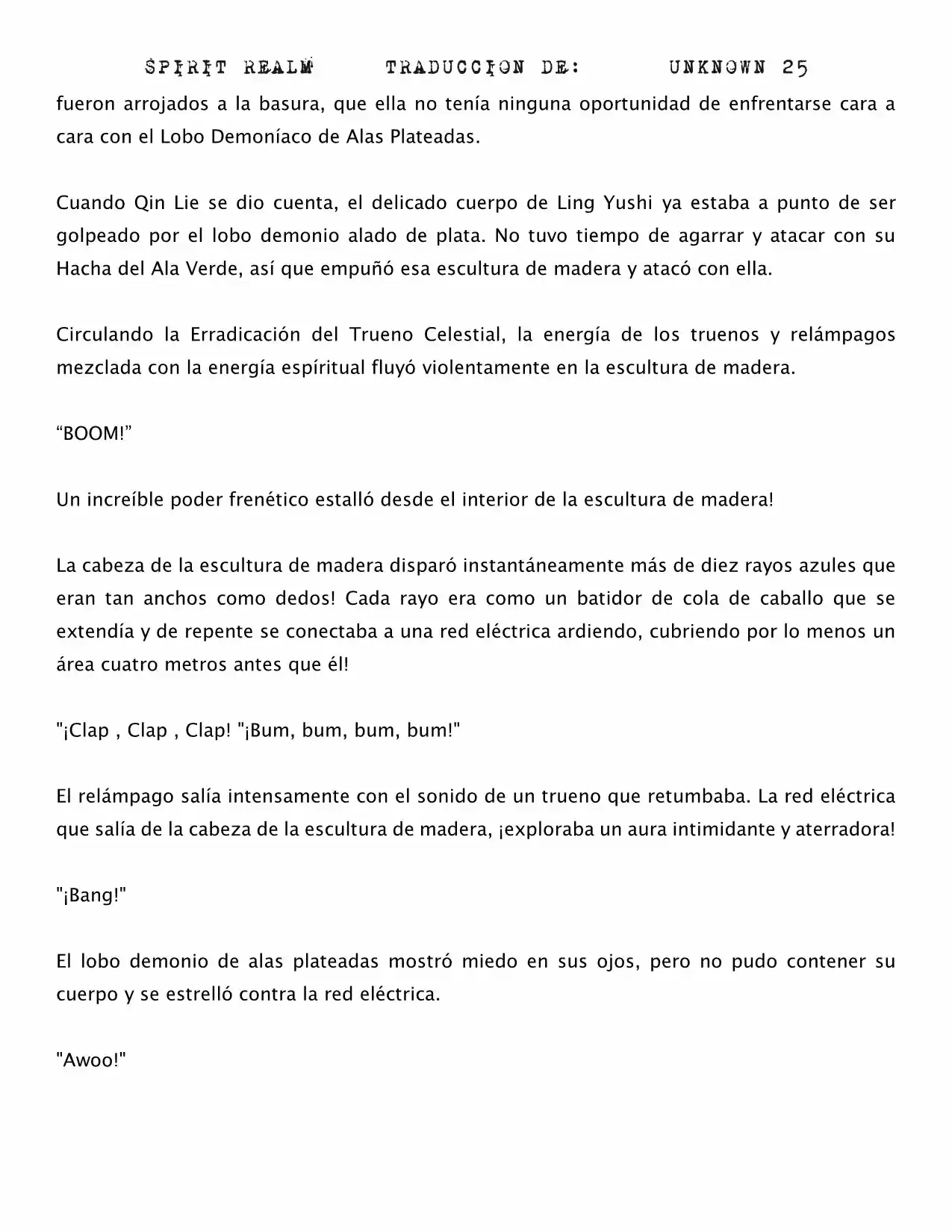 Spirit Realm (Novela) - Capítulo 37 - Página 4 - LectorTMOo