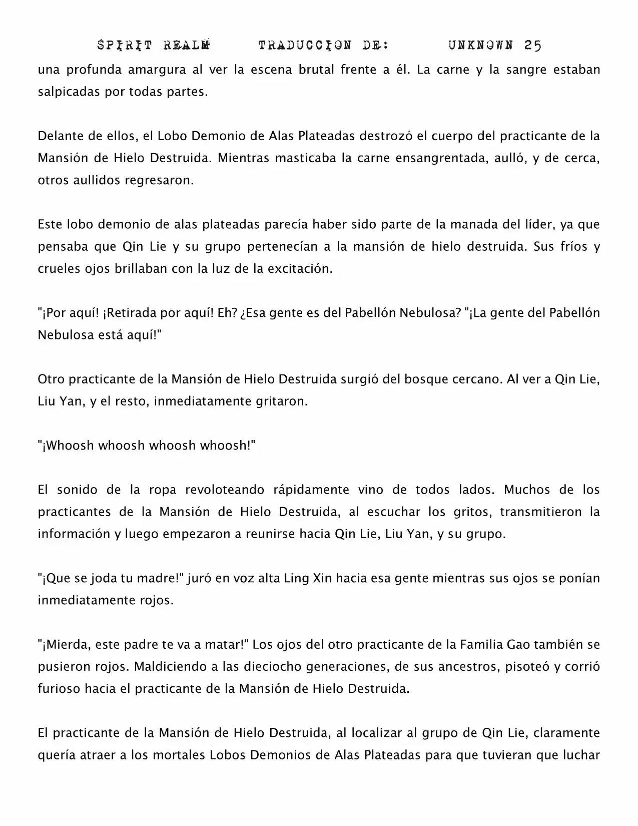Spirit Realm (Novela) - Capítulo 38 - Página 7 - LectorTMOo