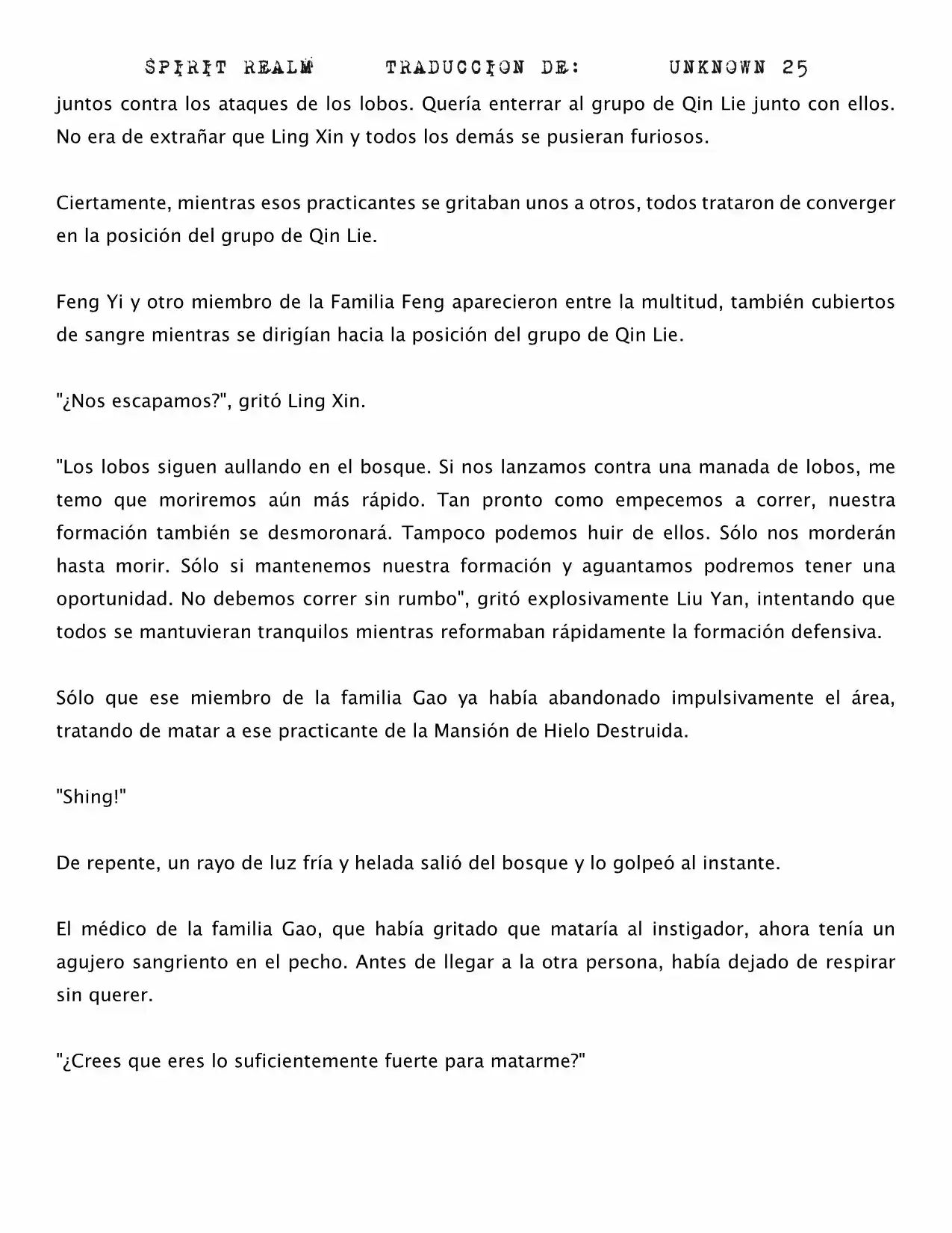 Spirit Realm (Novela) - Capítulo 38 - Página 8 - LectorTMOo