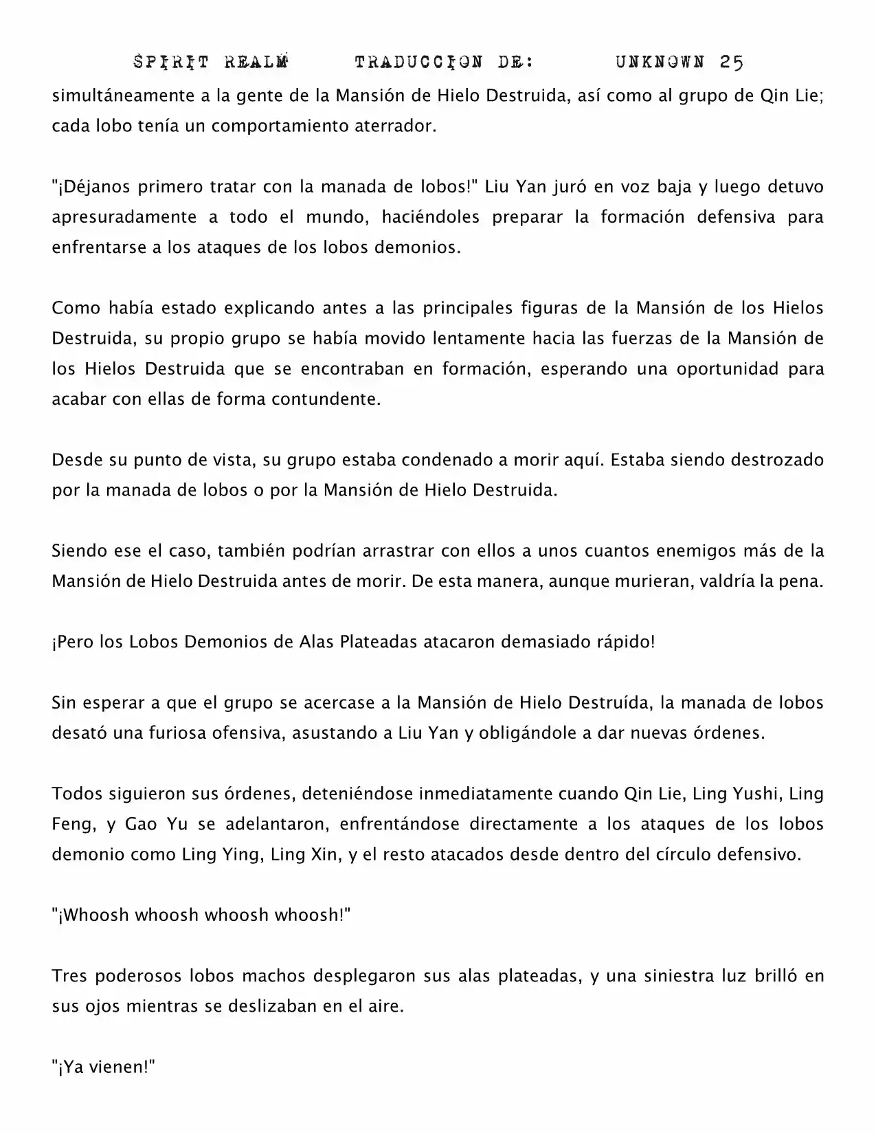 Spirit Realm (Novela) - Capítulo 39 - Página 4 - LectorTMOo