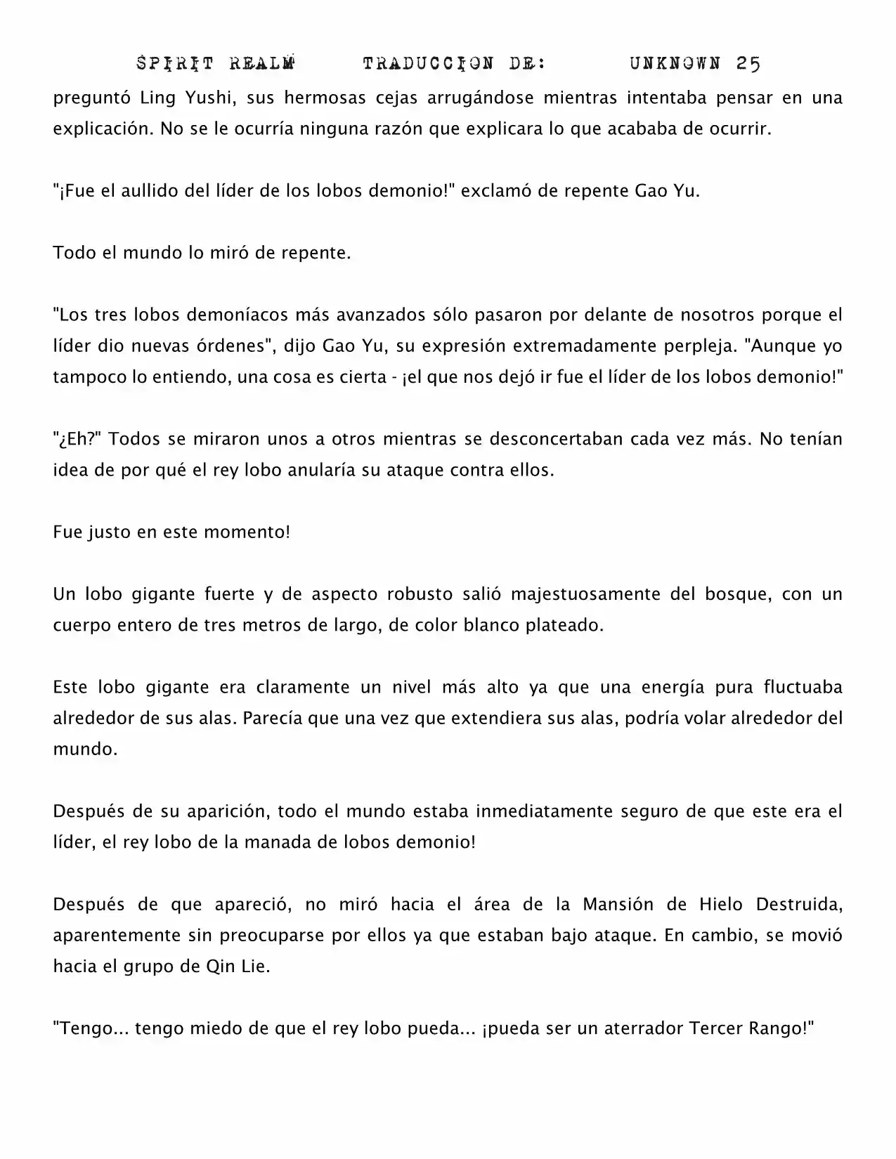 Spirit Realm (Novela) - Capítulo 39 - Página 7 - LectorTMOo