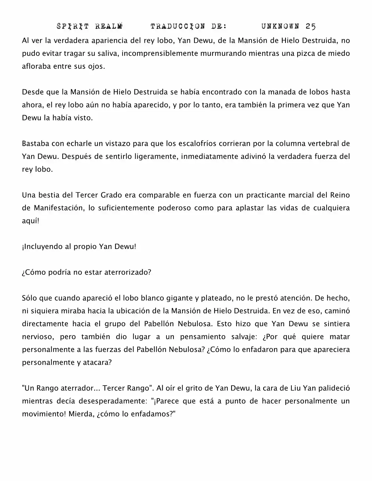 Spirit Realm (Novela) - Capítulo 39 - Página 8 - LectorTMOo