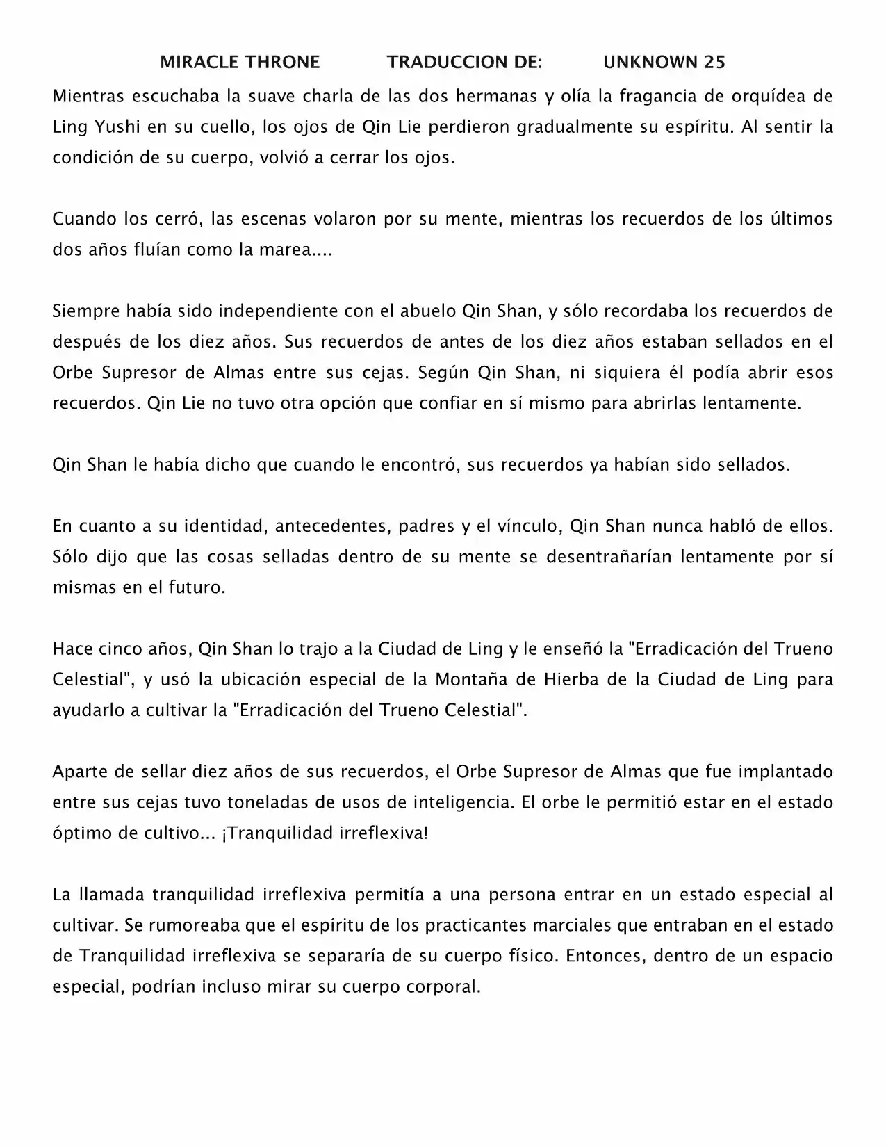 Spirit Realm (Novela) - Capítulo 4 - Página 4 - LectorTMOo