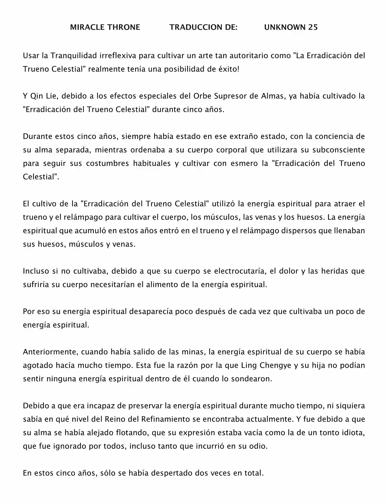 Spirit Realm (Novela) - Capítulo 4 - Página 6 - LectorTMOo