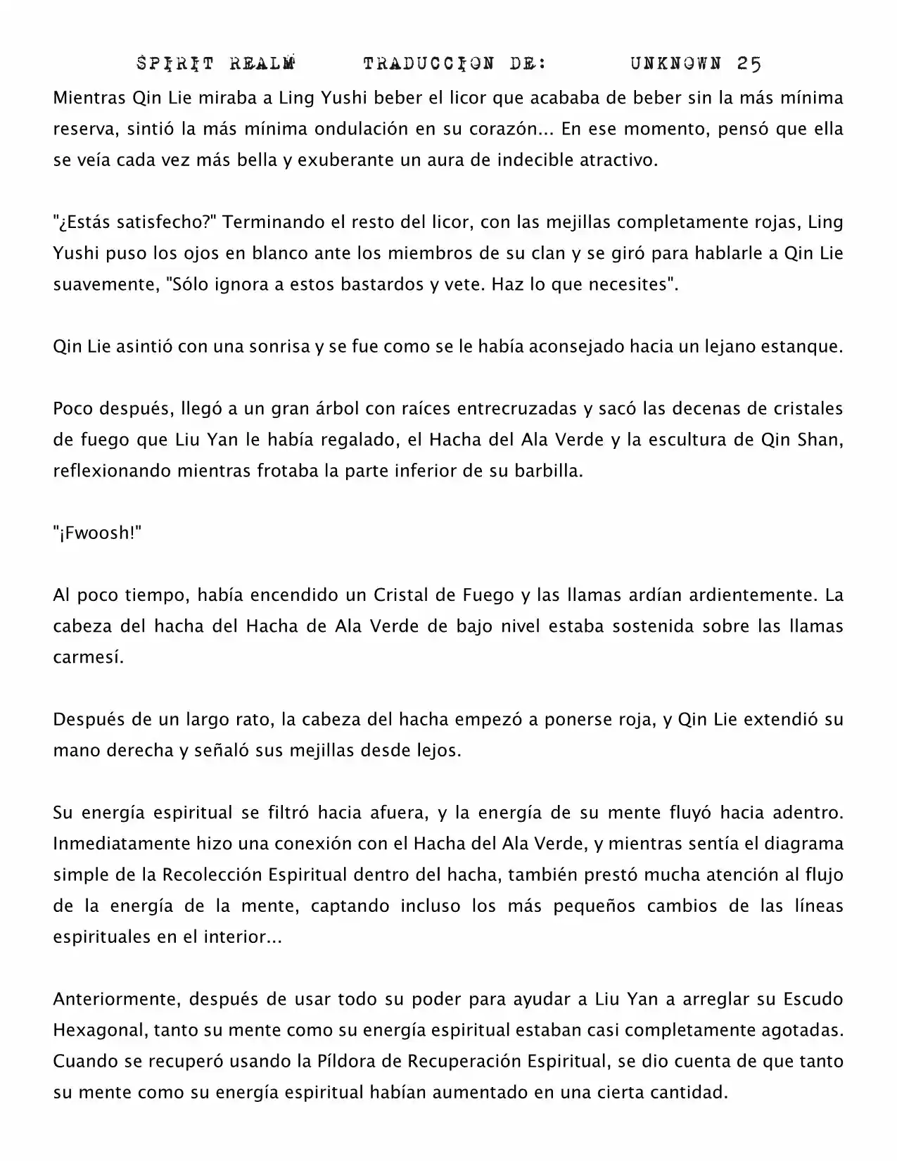 Spirit Realm (Novela) - Capítulo 41 - Página 4 - LectorTMOo