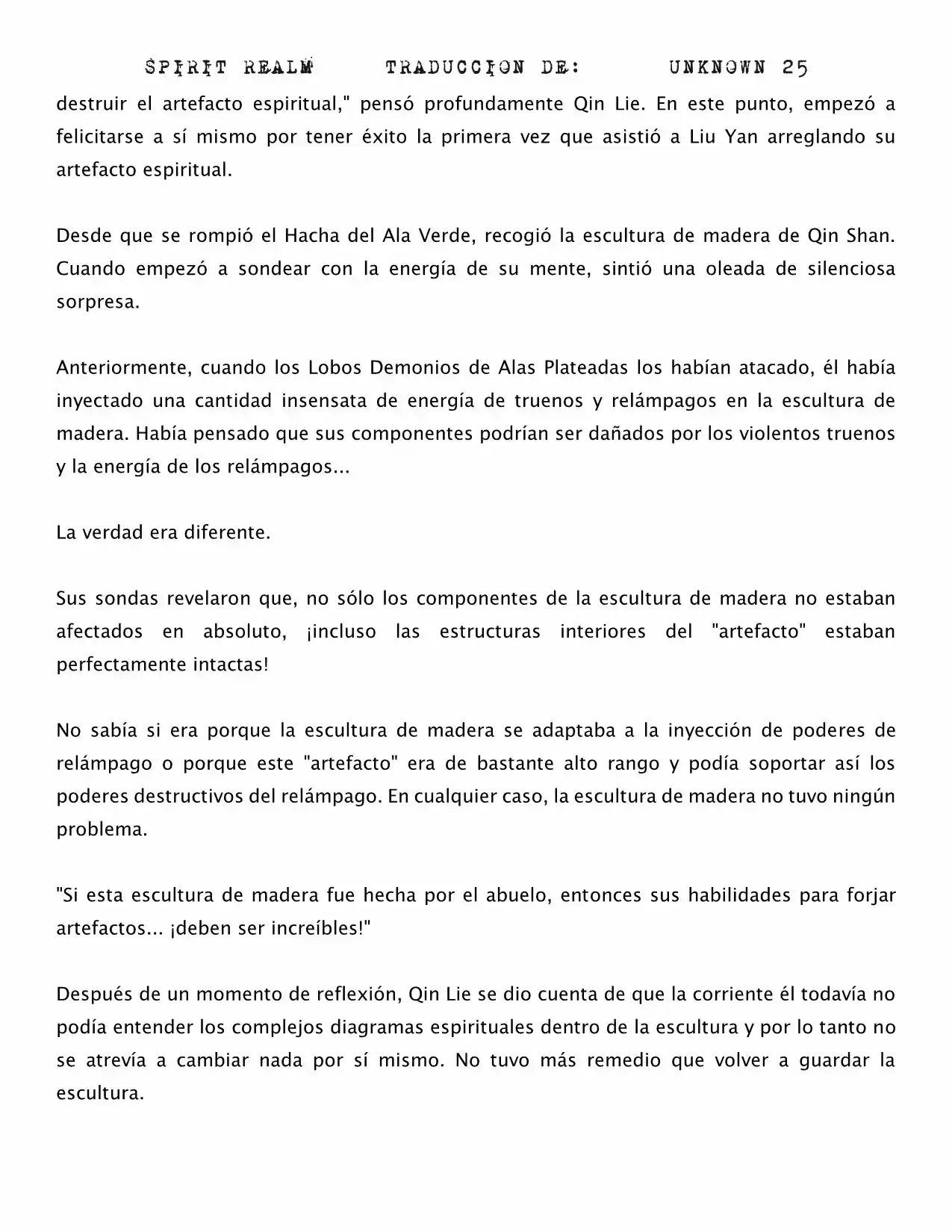 Spirit Realm (Novela) - Capítulo 41 - Página 6 - LectorTMOo